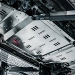 Защита днища 8мм MEIKA BYD Leopard 5 Леопард защита картера кпп двигателя