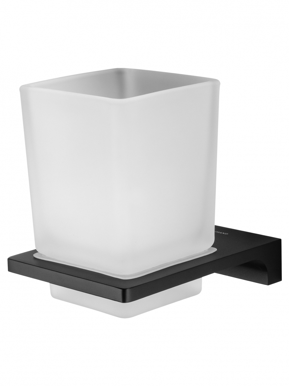 Стакан для зубных щеток с держателем WONZON & WOGHAND ECLIPSE, Черный (WW-9121-BL)