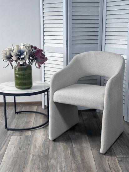 Стул DJUN CKS032-06Z Серый, ткань / каркас металл в обивке CKS032-06Z