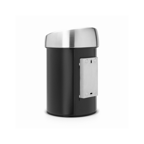Ведро для мусора Brabantia Touch Bin черное матовое 3л