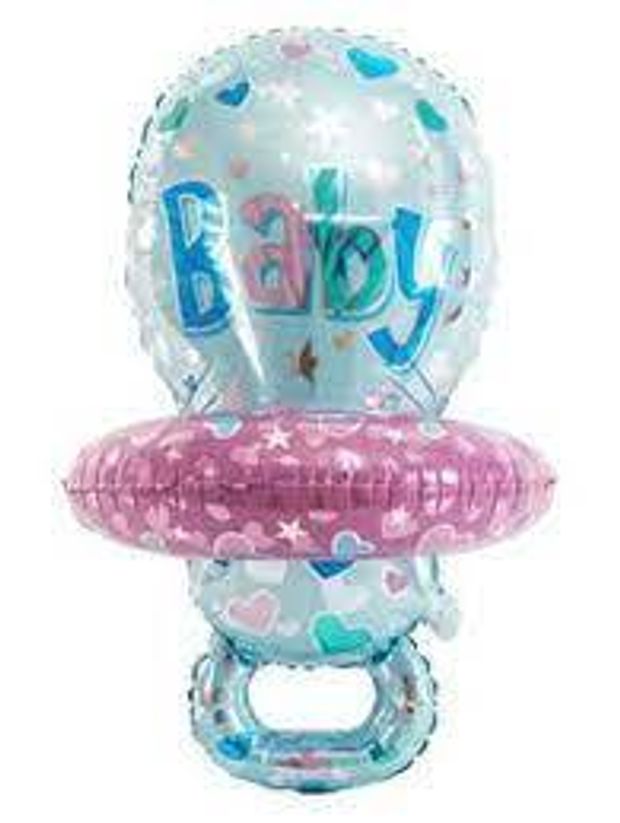 К Шар «Соска Голубая» 79 х 56 см (БГ-)