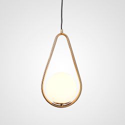 Подвесной светильник HOOP DROP Brass