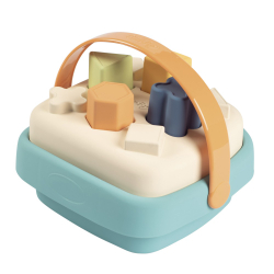 Сортер в корзинке Smoby Little Green 181203WEB из биопластика развивающий от 12 месяцев — фото 1