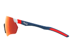 Спортивные очки 720armour Elfo / Matte White Frame / Matte Dark Grey Blue temple / HC Red Black Lens