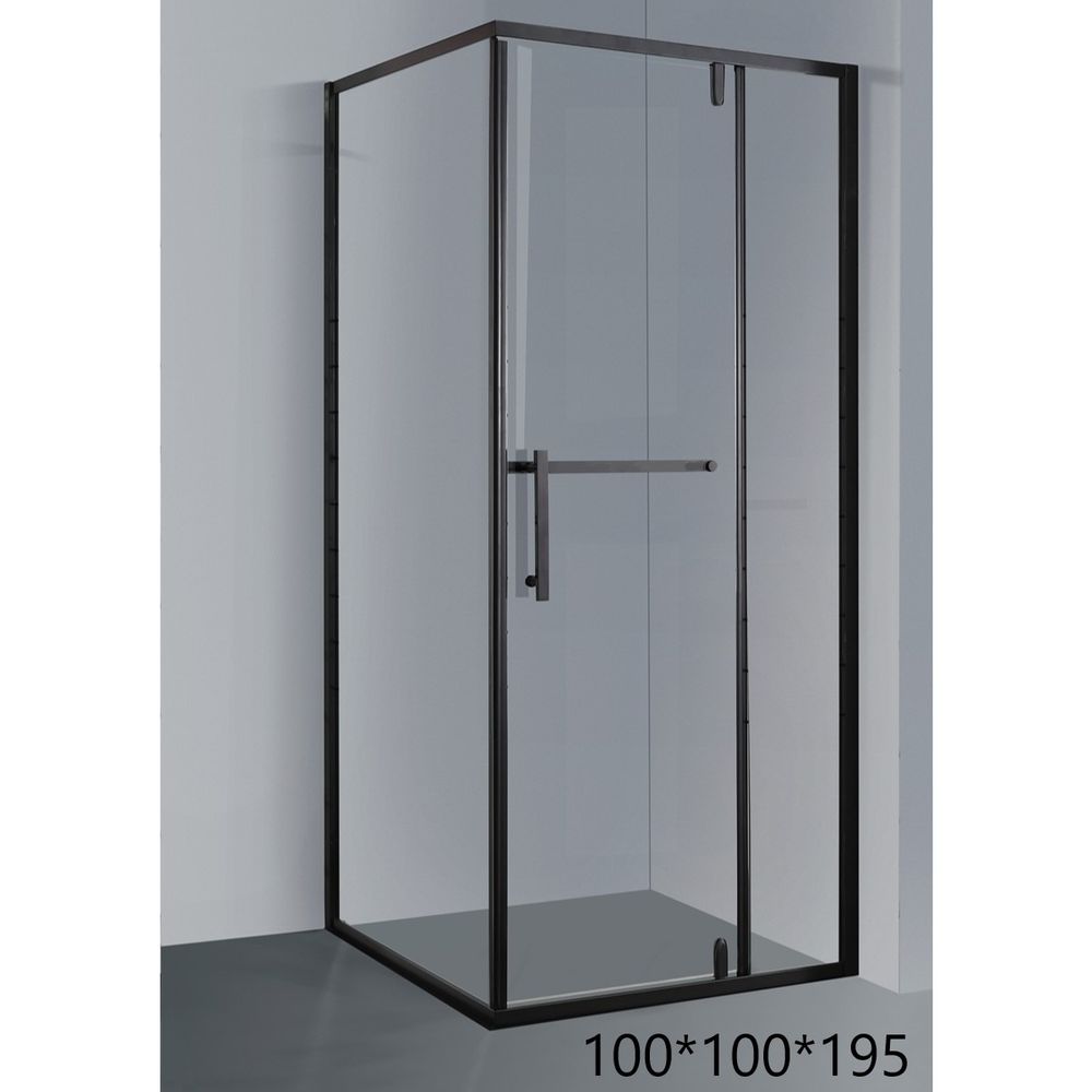 Душевое ограждение Appollo AP06-10-H стекло прозрачное 1000x1000x1950 мм