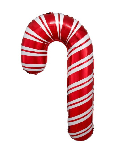 Шар фигура Леденец трость красный