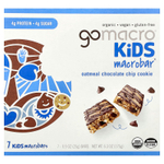 GoMacro, Kids MacroBar®, овсяное печенье с шоколадной крошкой, 7 шт. по 25 г (0,9 унции)