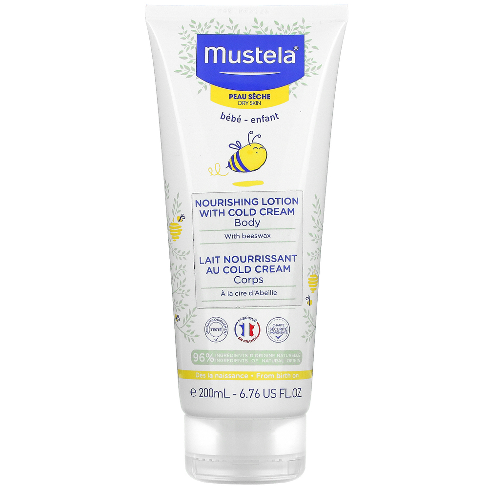 Mustela, Питательный лосьон для тела с холодным кремом, 200 мл (6,76 жидк. Унции)