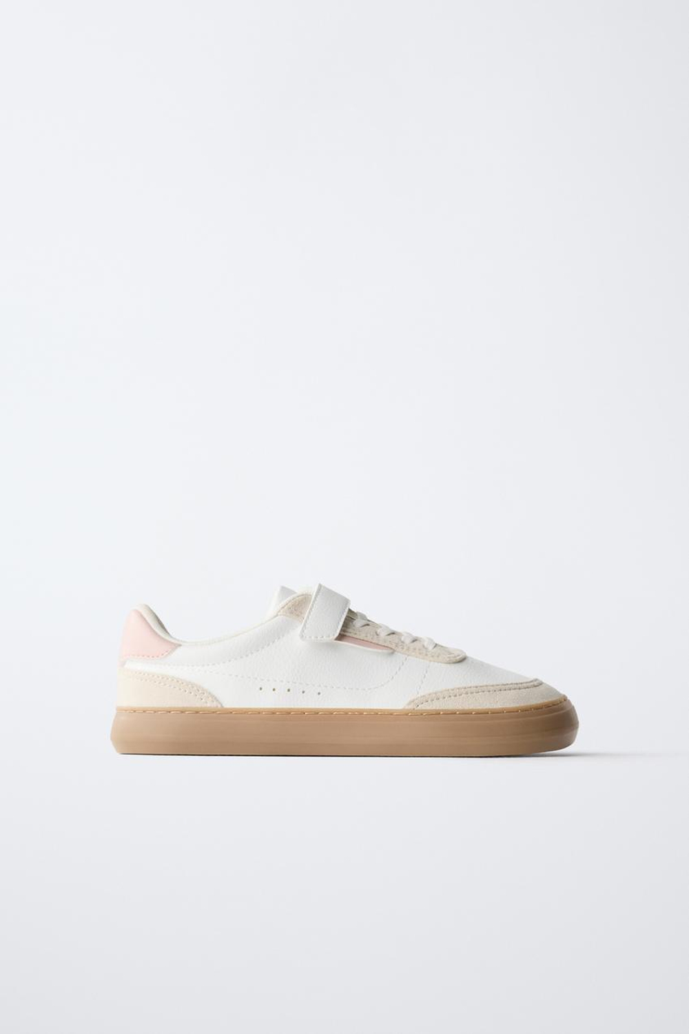 ZARA КРОССОВКИ BAREFOOT, БЕЛЫЙ