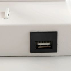 Citilux Декарт CL704370 LED USB QI Светильник поворотный Белый