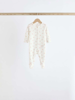 Комбинезон / Cлип для малышей Next K79-432, 7 шт., Молочный, Белый, Розовый