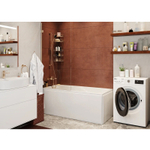 Ванна акриловая VAGNERPLAST ARONIA 150х70 пристенная (VPBA157ARN2X-04)