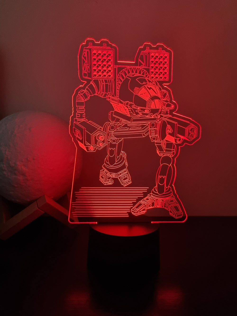 Светильник "Робот из игры MechWarrior 2"