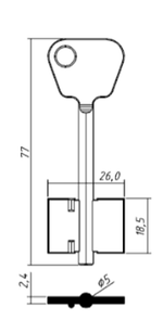Заготовка дверняк БОГАТЫРЬ 3