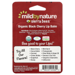 Mild By Nature, Sierra Bees™, органические бальзамы для губ, черешня, упаковка из 4 шт. по 4,25 г (0,15 унции)