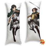 Дакимакура Атака титанов Леви Аккерман и Ханджи Зое