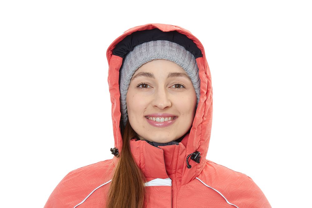 Костюм женский Ангара -35 (графит, лосось) GRAYLING