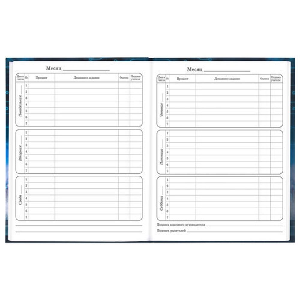 Дневник 1-4 класс 48 л., твердый, BRAUBERG, выборочный лак, с подсказом, "Авто мечты", 106839