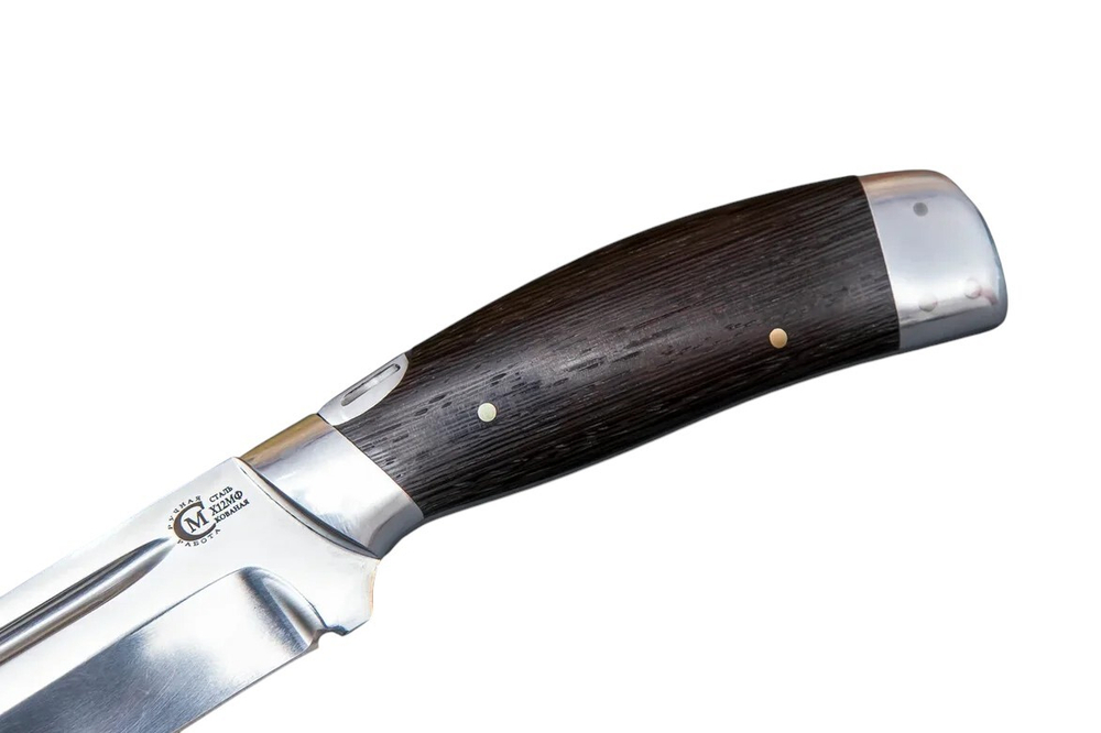 Нож кузница Семина Путник, сталь Х12МФ,венге, шкуросьем