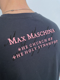 Футболка: «Max Maschina», серая