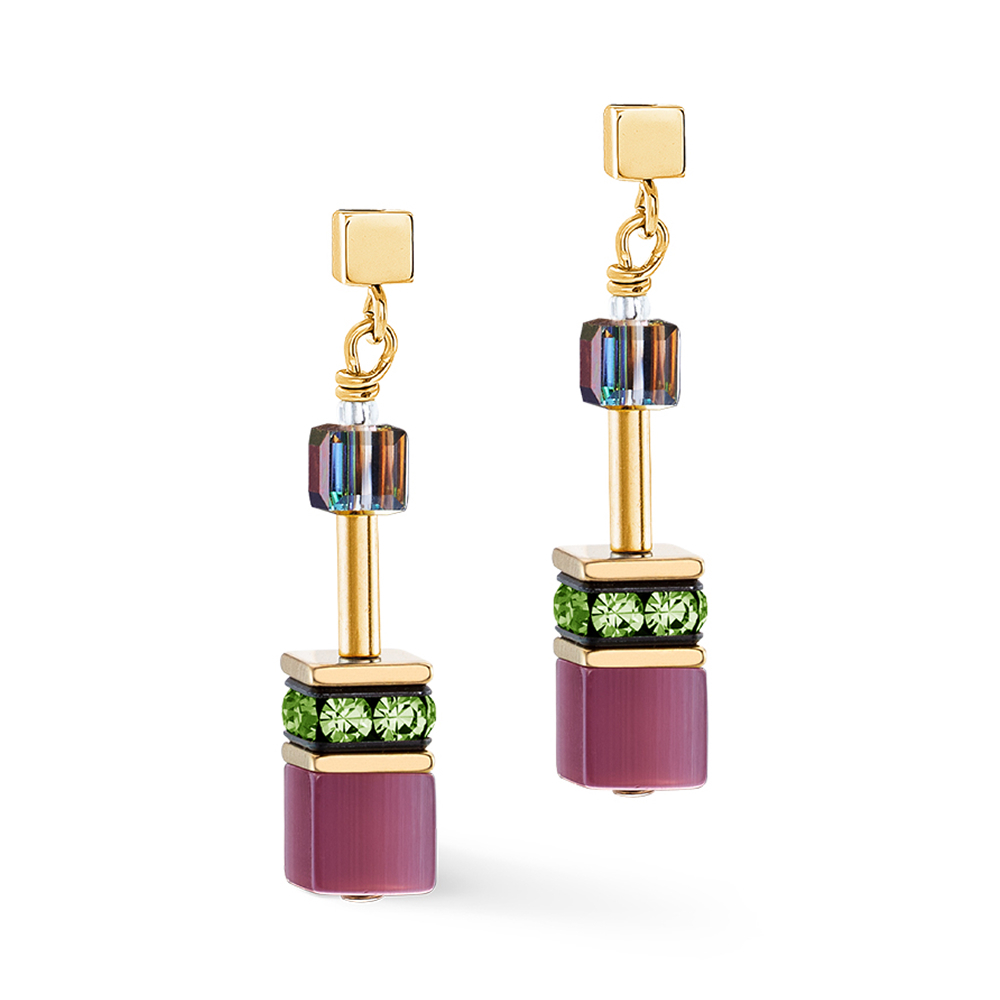 Серьги Coeur de Lion Multicolour Art Nouveau 2838/21-1578