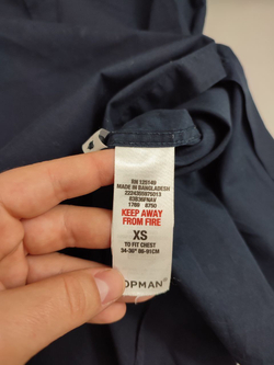 Рубашка Topman темная 44 размер