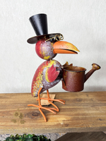 Садовый декор фигурка "Ворон-садовник" 18x12xH23 см / 19x13xH23 см CAMPO Home & Garden