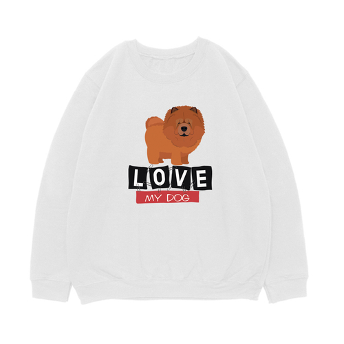Свитшот "Чау - люблю свою собаку"