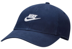 Теннисная кепка Nike Club Unstructured Futura Wash Cap - небесный