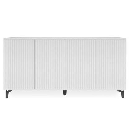 Комод ROYAL 5057 эко (Белый-Черный)