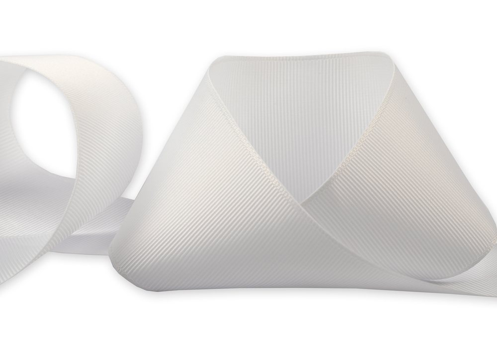 Репсовая лента GR-50 50 мм 2 " ,№001 белый