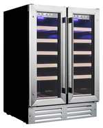 Винный шкаф Temptech Premium WP2DQ60DCS нерж. сталь