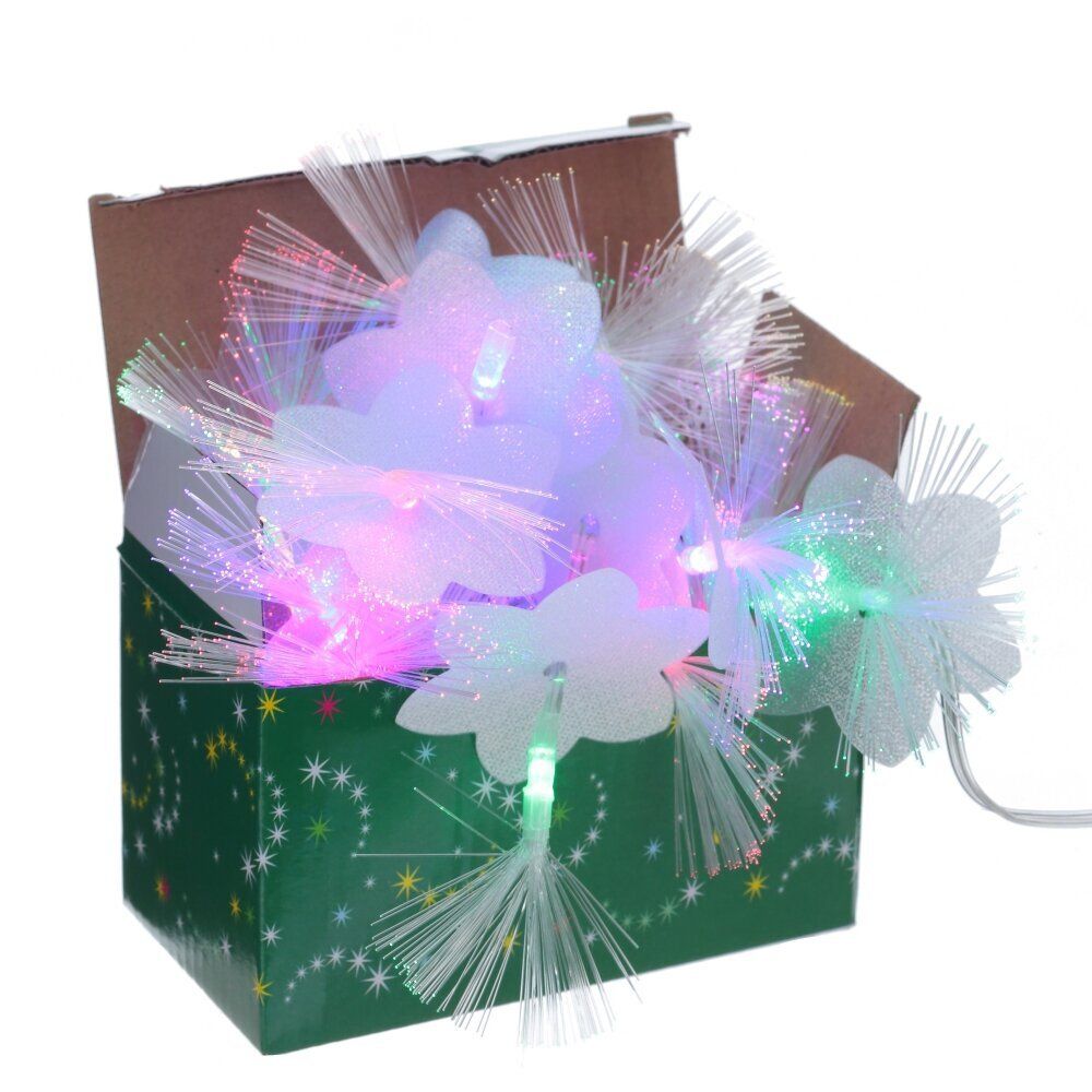 GAEM Электрогирлянда разноцветная "Рождественский цветок", L480 W6 H7 см, 5в.