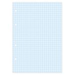 Сменный блок к тетради на кольцах, А5, 80 л., BRAUBERG, "Голубой", 403259