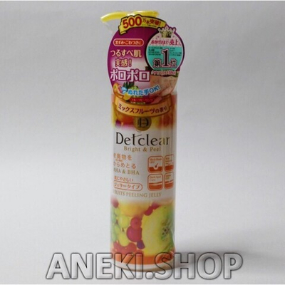 Пилинг-гель очищающий с AHA и BHA кислотами с эффектом сильного скатывания 180 мл Meishoku