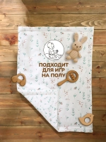 Одеяло детское для новорожденных в кроватку и коляску