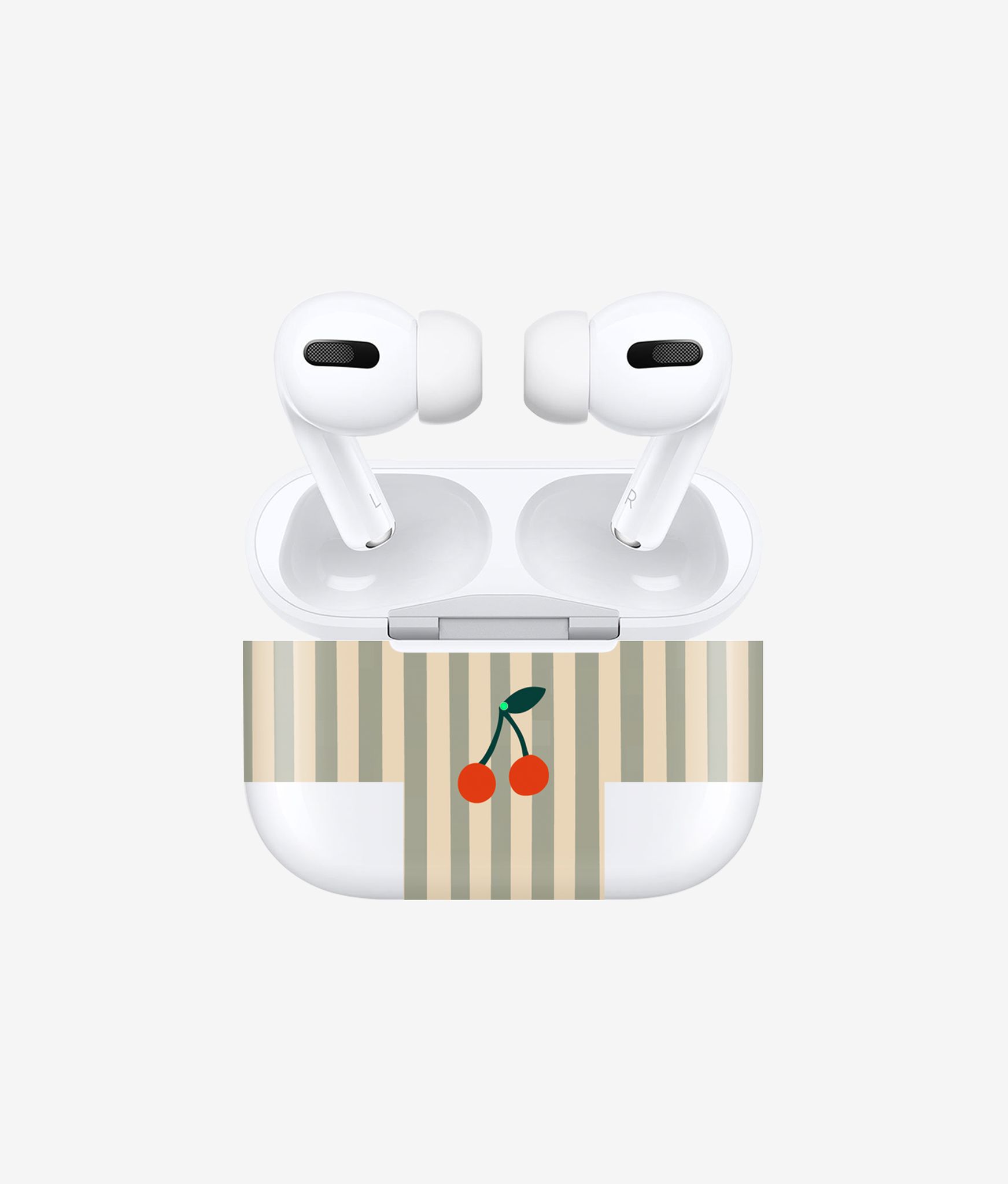 Виниловая наклейка SOULMATES (зеленый) для AirPods