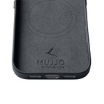 Кожаный чехол MagSafe Mujjo Full Leather Case для iPhone 17 Чехол из натуральной телячьей велюровой цельнозерновой кожи с мелкозернистой фактурой и вырезом для Контроллера камеры