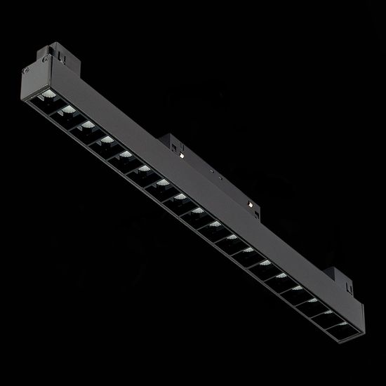 ST361.436.18 Магнитный трековый светильник Черный LED 1*18W 3000K 1 407Lm Ra>90 36° IP20 L331xW22xH4 SKYLINE 48