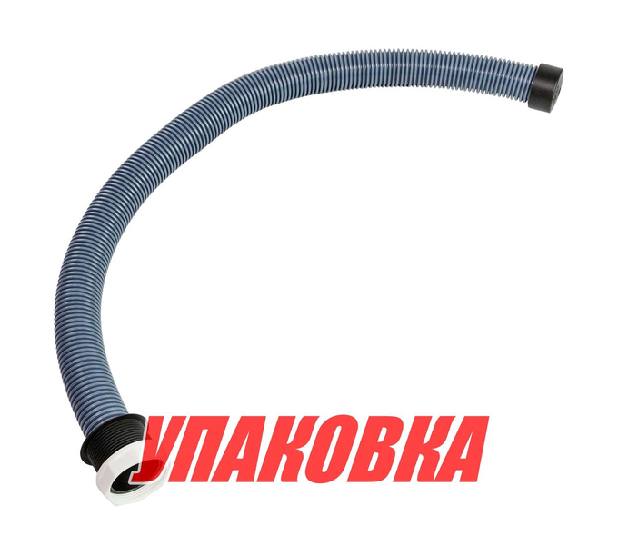 Гофра кабель-трассы D40/d32 мм, L800 мм, серая (упаковка из 4 шт.)