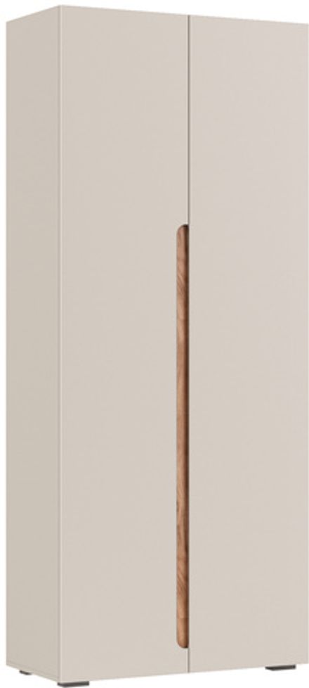 Коллекция Валенсия Шкаф 2х створчатый ЛЕВЫЙ Кашемир/Софт Сантьяго (набор)