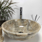 Раковина из оникса Bowl Grey Medium TinLip BO-60908 45*45*17