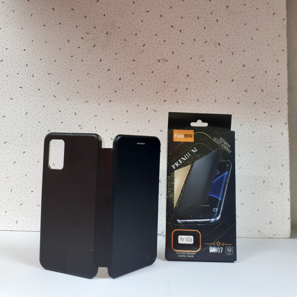 Чехол книжка SAMSUNG Galaxy A22 черный
