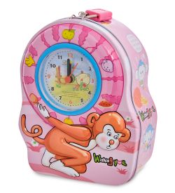 BX- 90/2 Метал. копилка с часами «Обезьяна»