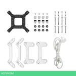 Система жидкостного охлаждения для процессора DeepCool LQ240 WH (R-LQ240-WHDSMC-G-1)