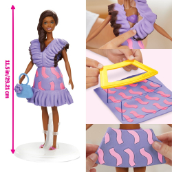 Play-Doh - Ciastolina BARBIE FASHIONISTA оборки + кукла G1359