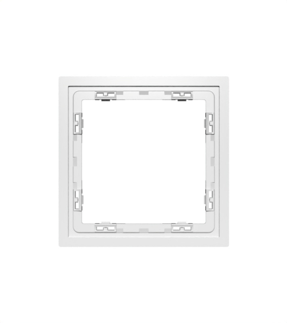 Рамка пластиковая VOLTUM S70 на 1 пост, (белый матовый)