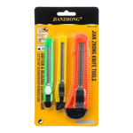 Нож канцелярский Basir для бумаги, набор из 3-х ножей