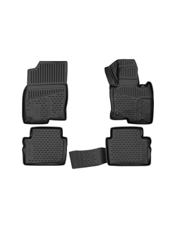 Коврики в салон для MAZDA CX-5, 2012-2016; 2017-, правый руль внед, 4шт. (полиуретан) ELEMENT3DA0N022210K