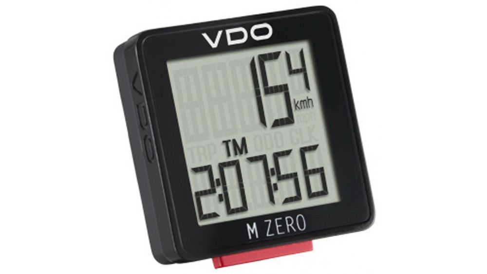 Велокомпьютер VDO M-ZERO WR 5 ф-ций дисплей (10) черный (Германия)